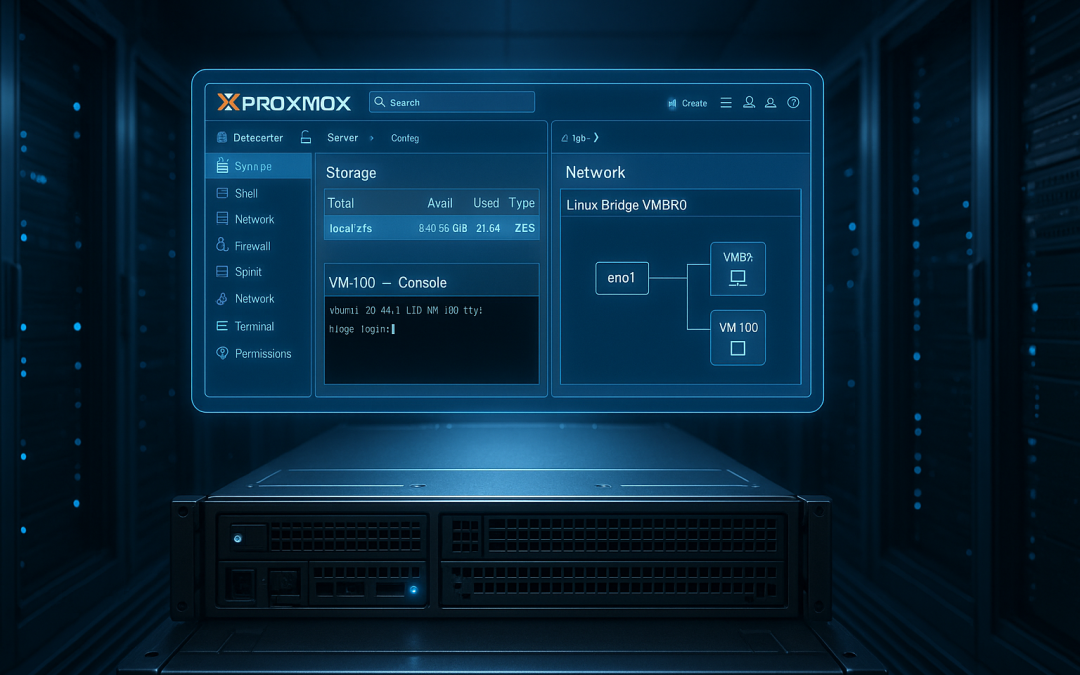 install Proxmox VE for private cloud
