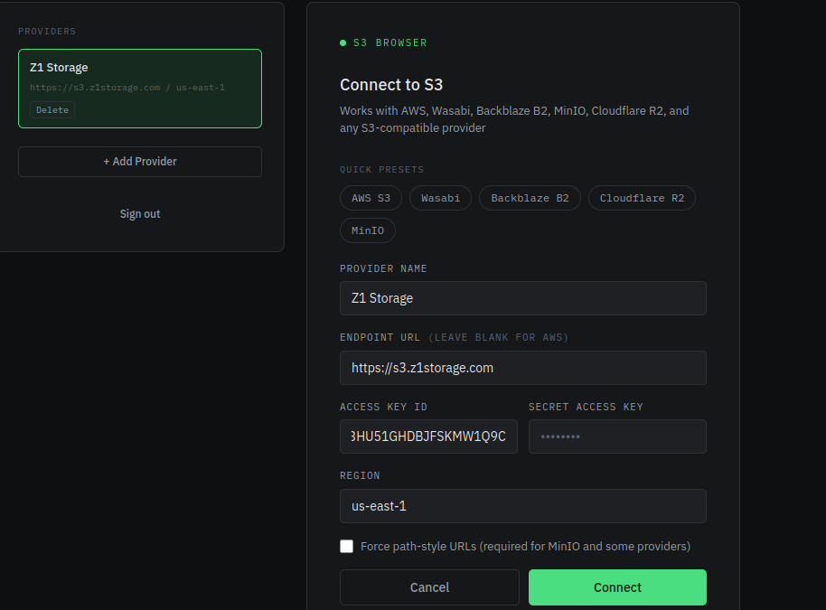 S3 Browser: A Fast, Self-Hosted UI for All Your Object Storage